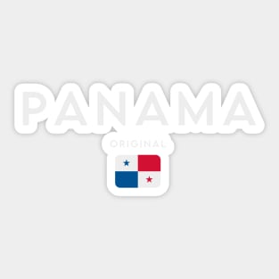 Panama flag, panamanian flag Sticker